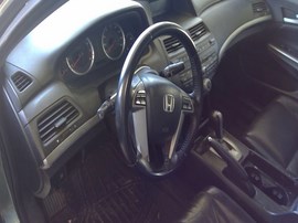 2009 HONDA ACCORD, OLIVE, EX-L MODEL, 3.5L, AT.  A26267